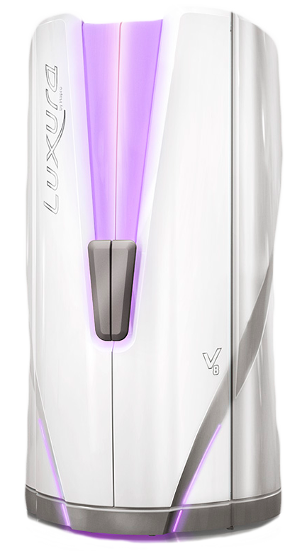Luxura V8 stand up tanning bed by Prosun International