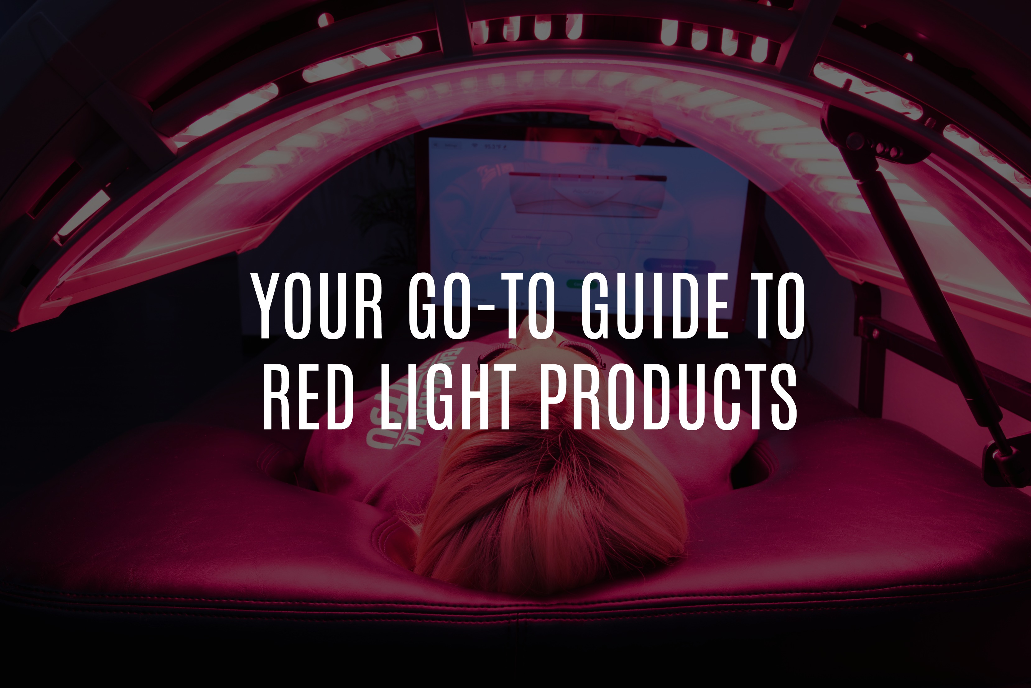 RenuvaSkin S4800 Red Light Booth, Red Light
